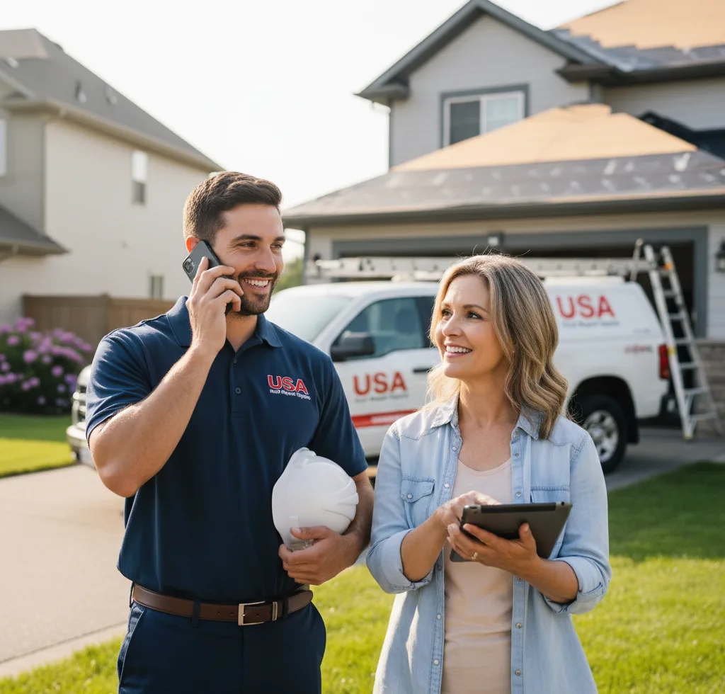 USA Roof Repair Experts customer support in Brevard